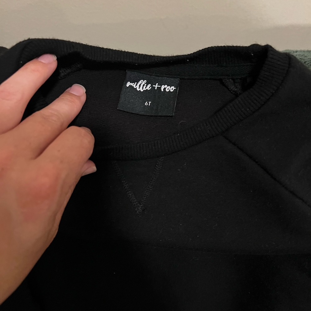 Kids crewneck bamboo sweatshirt